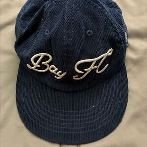 Bay FC Navy Corduroy Cap